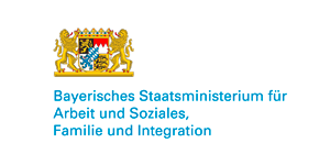 Logo Bayer. StM für Arbeit und Soziales
